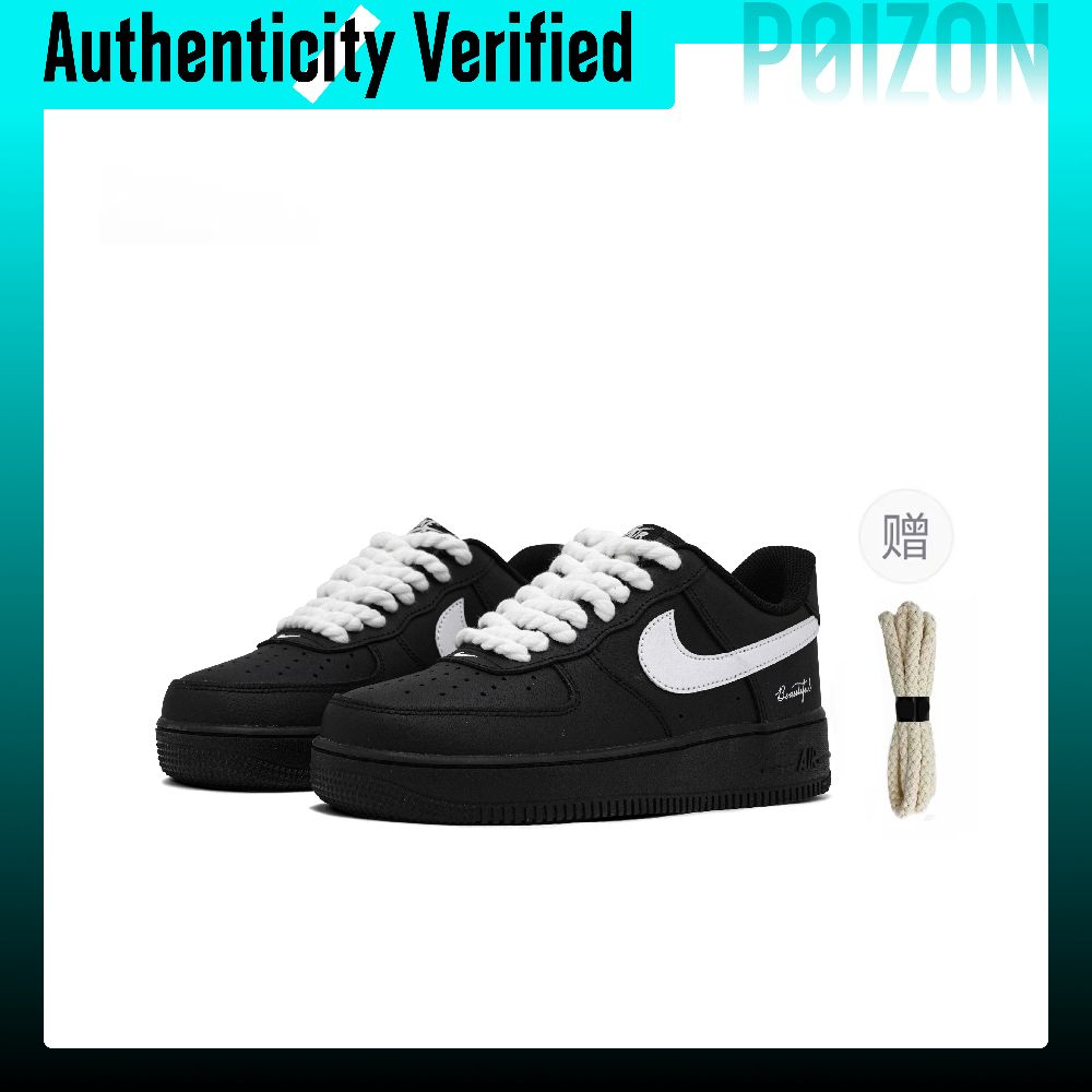 Nike Shoes Air Force 1 - ナイキ エアフォース1 スケートシューズ ユニセックス ローカット ホワイト/ブラック