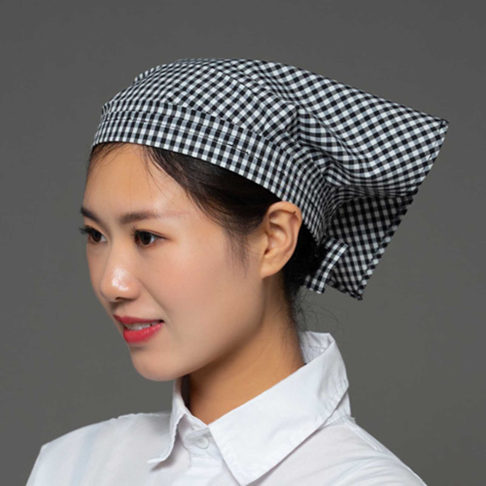 コットン製三角バンダナ、レストランスタッフ用帽子、衛生作業用 - Bandana Cotton のレビューと価格
