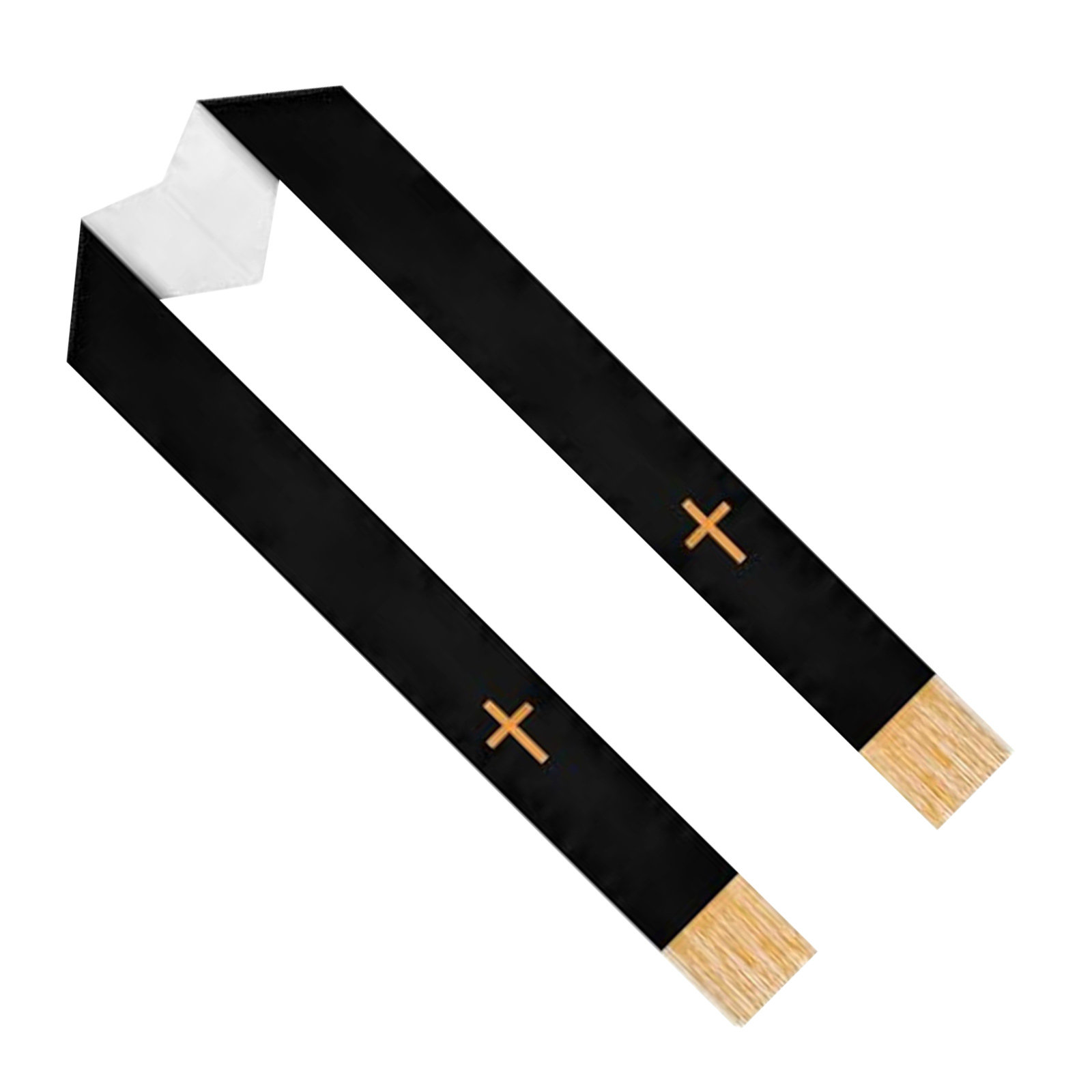 両面リバーシブル聖職者ストール 53インチ 刺繍入りクロスタ - Stole Wedding Shawl のレビューと価格