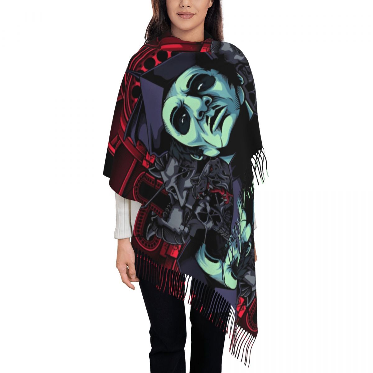 ゴーストバンド ショールラップ レディース用 暖かい 大きな - Pashmina Wrap Large のレビューと価格