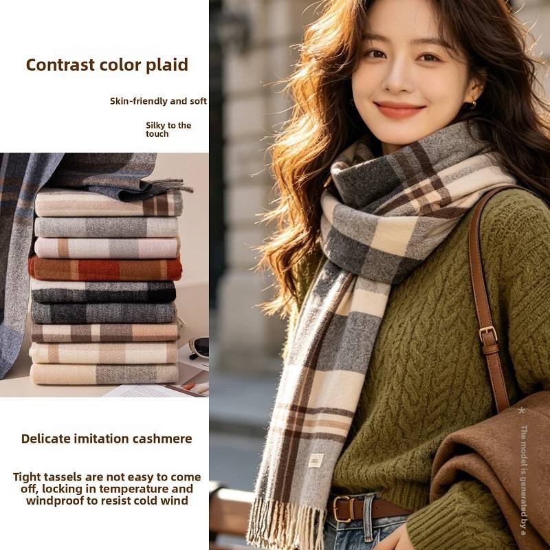 冬の外出に最適な、どんな服装にも合わせやすい、暖かく防寒性の - Infinity Scarf Knit のレビューと価格