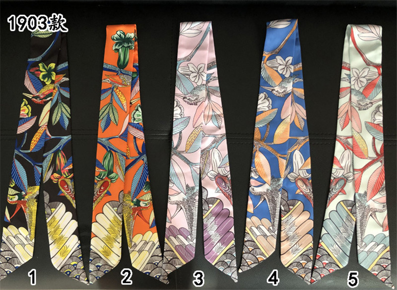 女性用ハチドリ柄スカーフ,高級ブランド,ファインシルクスカー - Silk Neck Scarf のレビューと価格